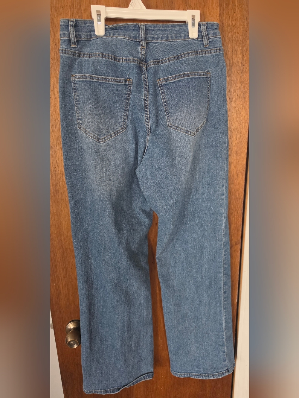Classic Blue Denim Jeans - Relaxed Fit